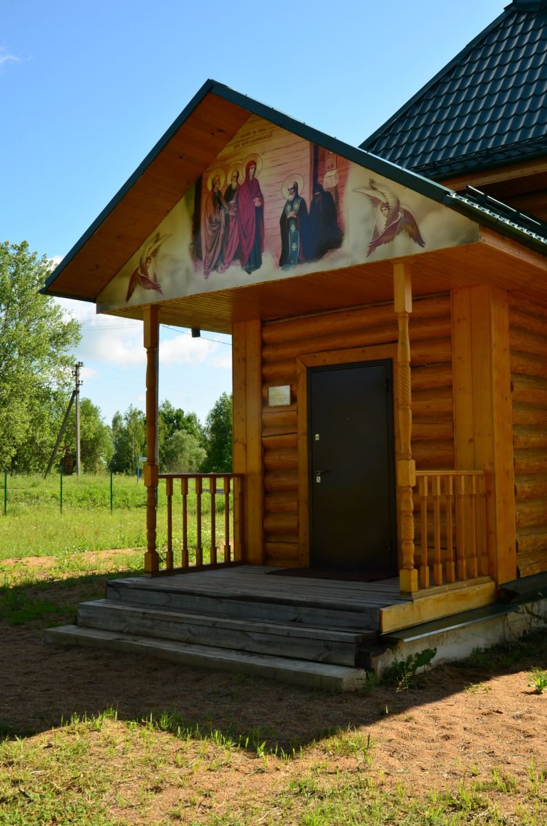 Церковь Сергия Радонежского, Касня (Вяземский район, Смоленская область). архитектурные детали