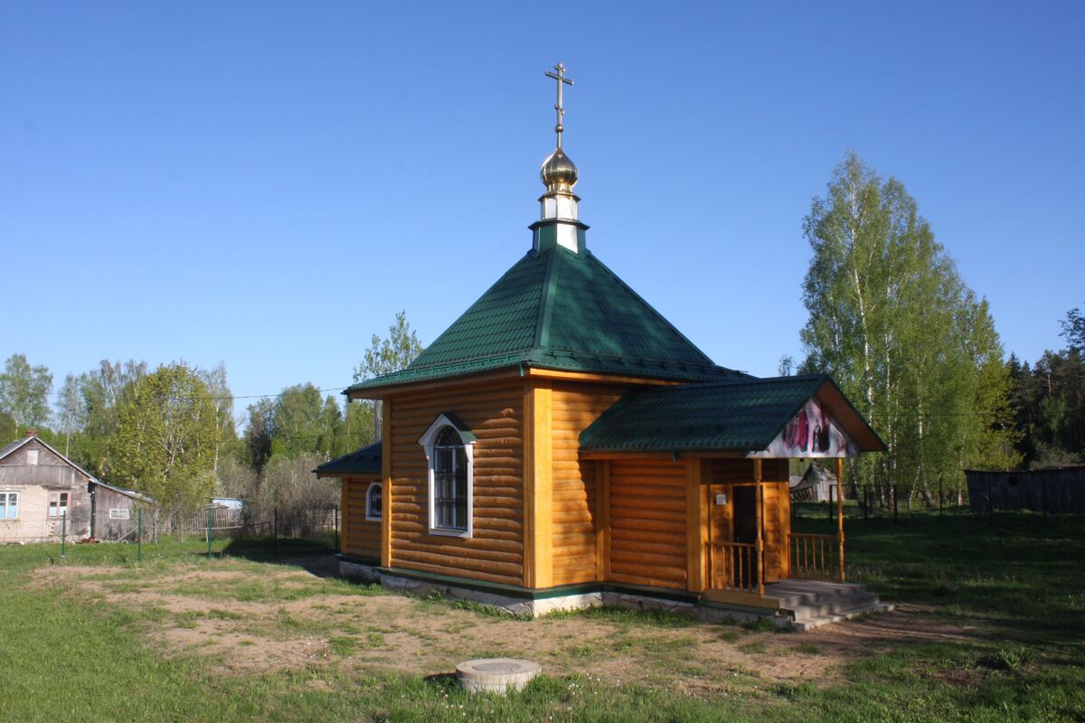 Касня. Церковь Сергия Радонежского. фасады