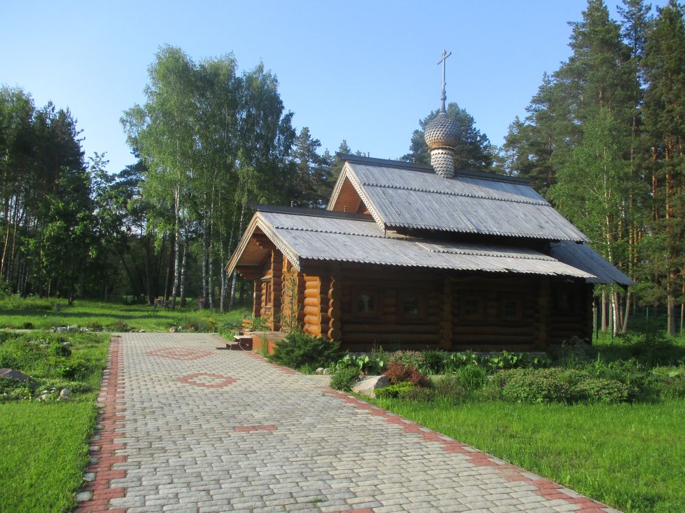 Белоозёрский. Церковь Димитрия Солунского (новая). фасады