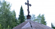 Часовня Флора и Лавра, Старинный крест венчает часовню<br>, Ворожейка, Енисейский район, Красноярский край