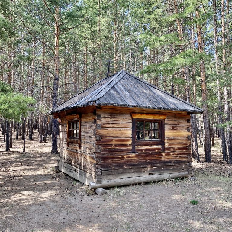 Верхняя Берёзовка. Этнографический музей народов Забайкалья. Часовня из деревни Ключ. фасады