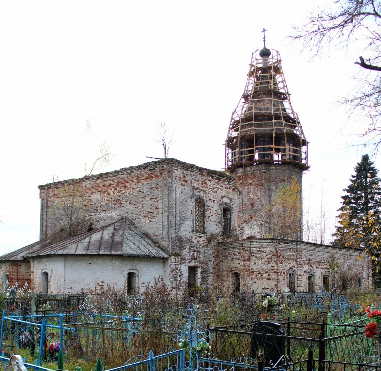 Церковь Рождества Пресвятой Богородицы, Андреевское (Сусанинский район, Костромская область). фасады