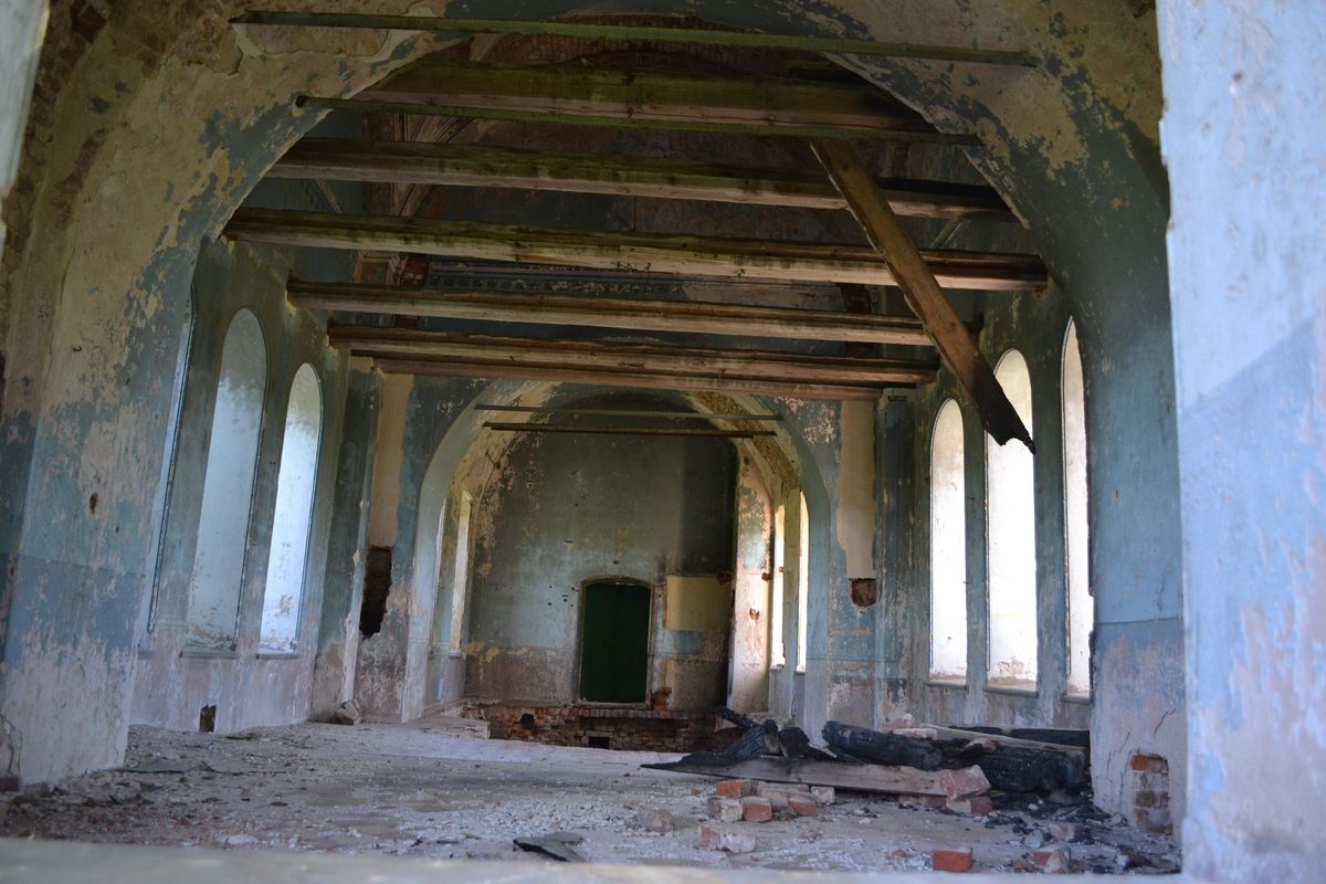 интерьер и убранство. Церковь Троицы Живоначальной, Сусанино (Сусанинский район, Костромская область)