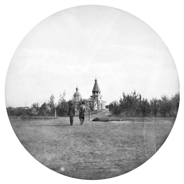 Ашхабад. Церковь Михаила Архангела. архивная фотография, Фотопленки Поля Надара