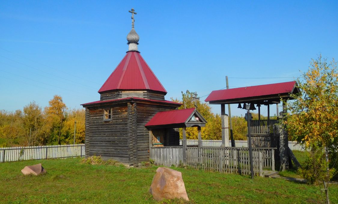 Столбищи. Часовня Троицы Живоначальной. фасады