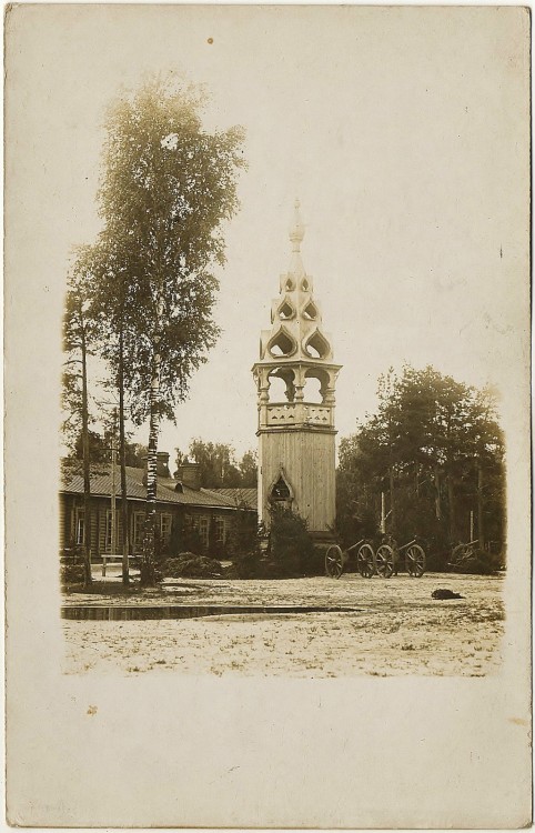 Барановичи. Неизвестная часовня в Царской ставке. архивная фотография, Почтовая фотооткрытка 1916 г.