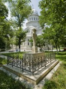 Церковь Димитрия Солунского (старая), Крест на месте храма<br>, Бухарест, Сектор 2, Бухарест, Румыния