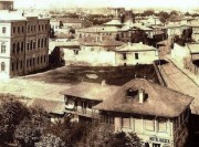Церковь Николая Чудотворца, Самое раннее фото храма, сделанное в 1864 г.<br>, Бухарест, Сектор 1, Бухарест, Румыния