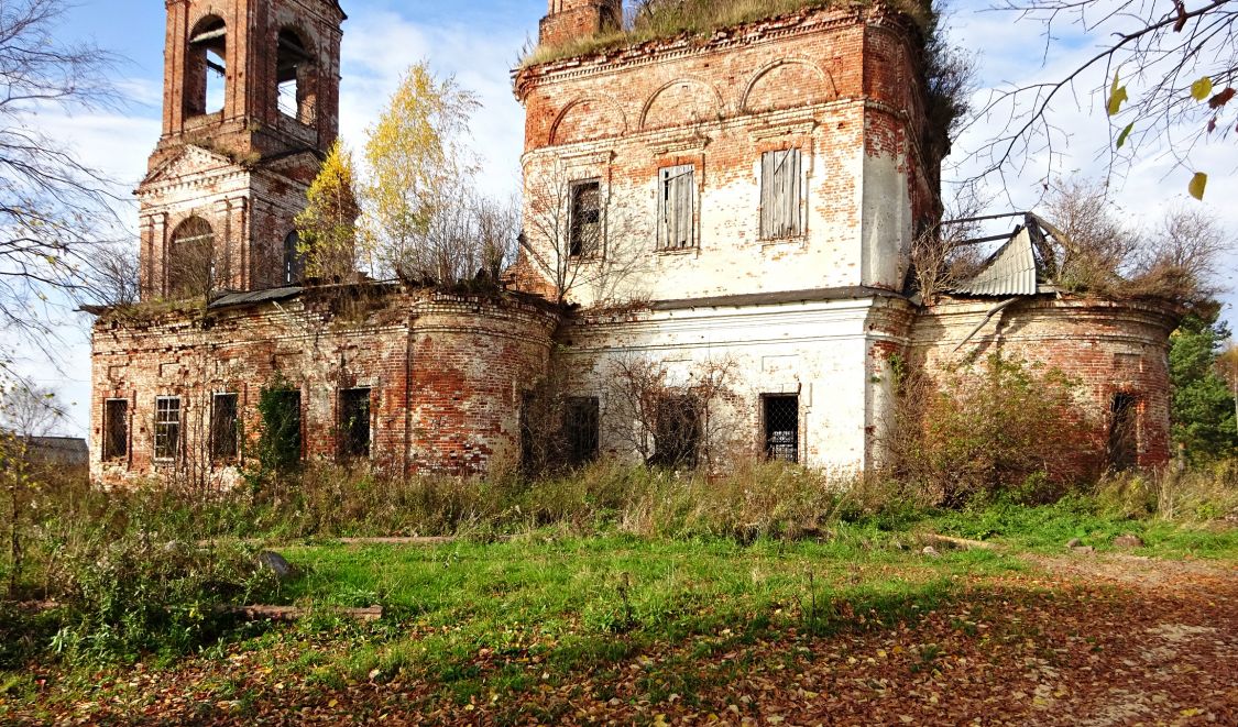 Буяково. Церковь Введения во храм Пресвятой Богородицы. архитектурные детали