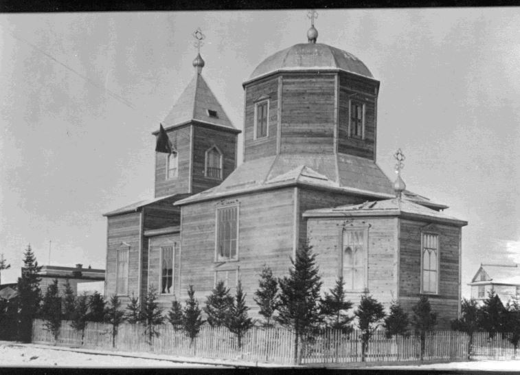 Церковь Успения Пресвятой Богородицы (старая), Тандер-Бей (Канада, Прочие страны). архивная фотография, Старинное фото из фондов Thunder Bay Museum