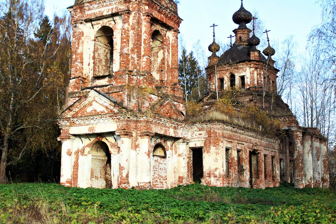 Церковь Троицы Живоначальной, Троицкое (Сусанинский район, Костромская область). фасады