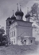 Церковь Георгия Победоносца, Фото 1952 г. (Каверзнев М.Г.). Госкаталог музейного фонда. Государственный научно-исследовательский музей архитектуры имени А.В. Щусева<br>, Георгиевский погост, урочище, Раменский район и гг. Бронницы, Жуковский, Московская область