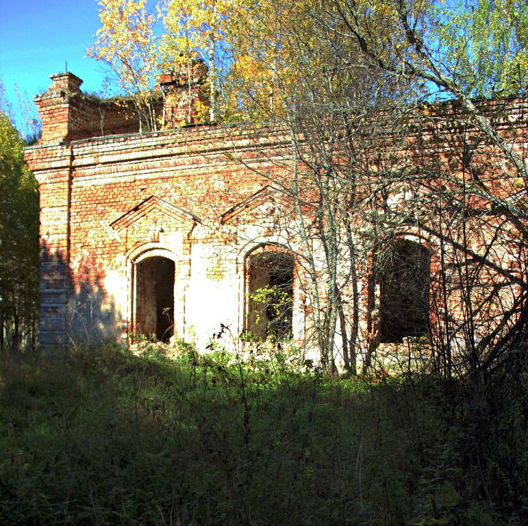 Церковь Спаса Нерукотворного Образа, Готовцево, урочище (Галичский район, Костромская область). архитектурные детали