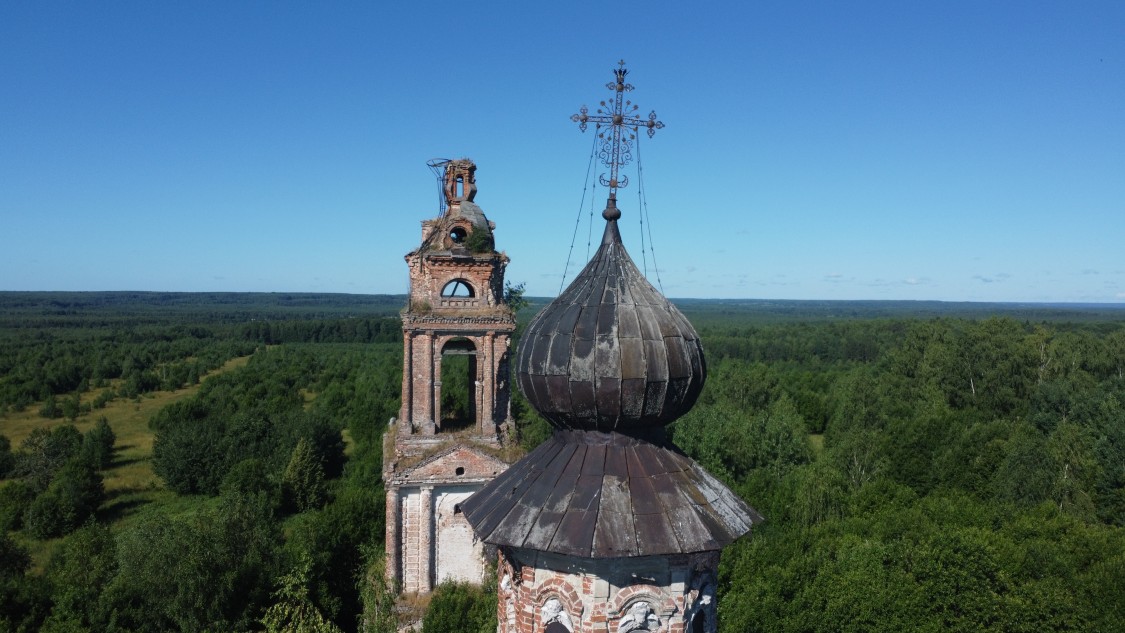 Церковь Спаса Нерукотворного Образа, Готовцево, урочище (Галичский район, Костромская область). архитектурные детали