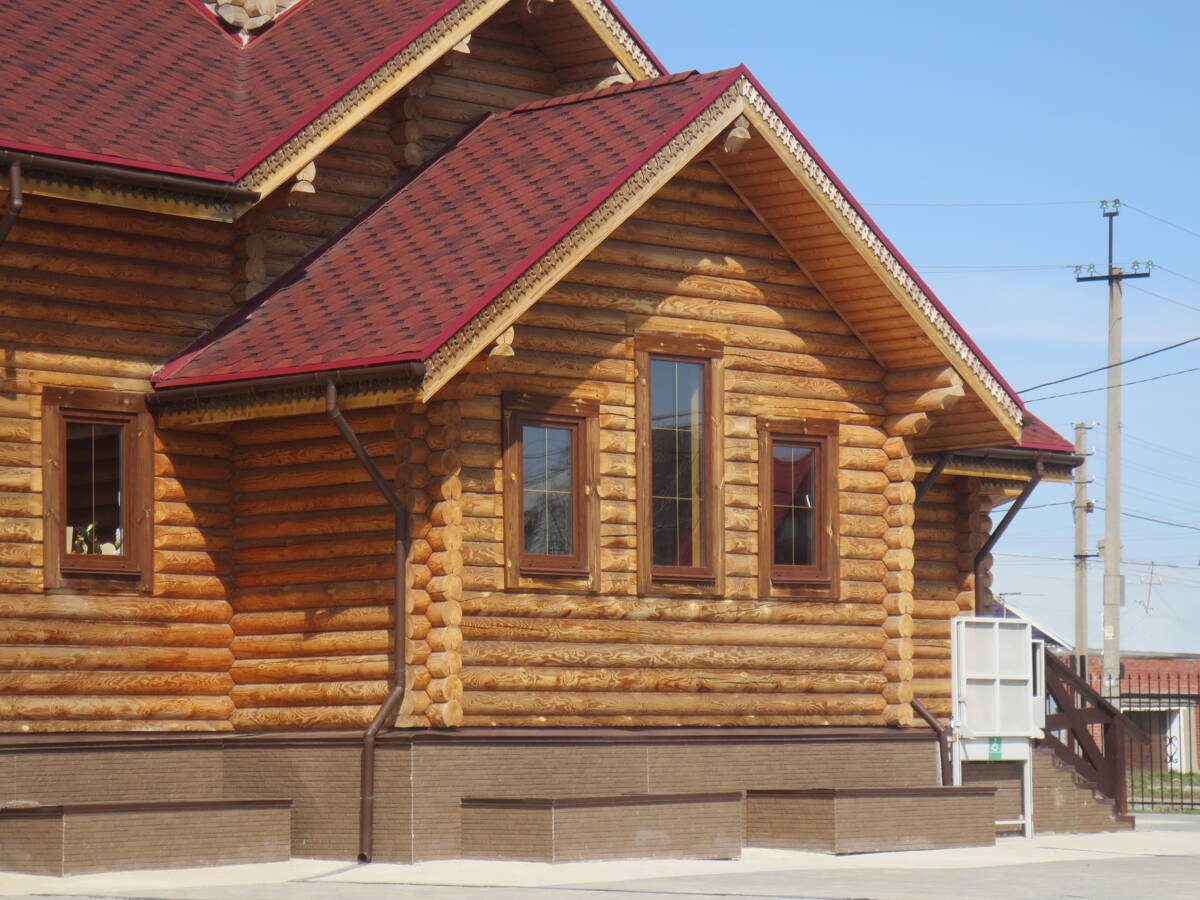 Новосибирск. Церковь Георгия Победоносца в Северном. архитектурные детали