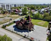 Церковь Георгия Победоносца в Северном, Общий вид с СЗ<br>, Новосибирск, Новосибирск, город, Новосибирская область