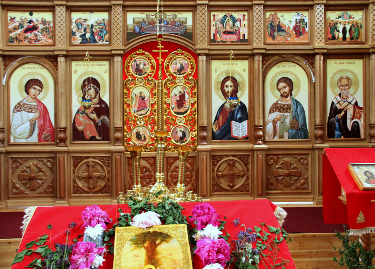 Церковь Георгия Победоносца в Северном, Новосибирск (Новосибирск, город, Новосибирская область). интерьер и убранство, удалить