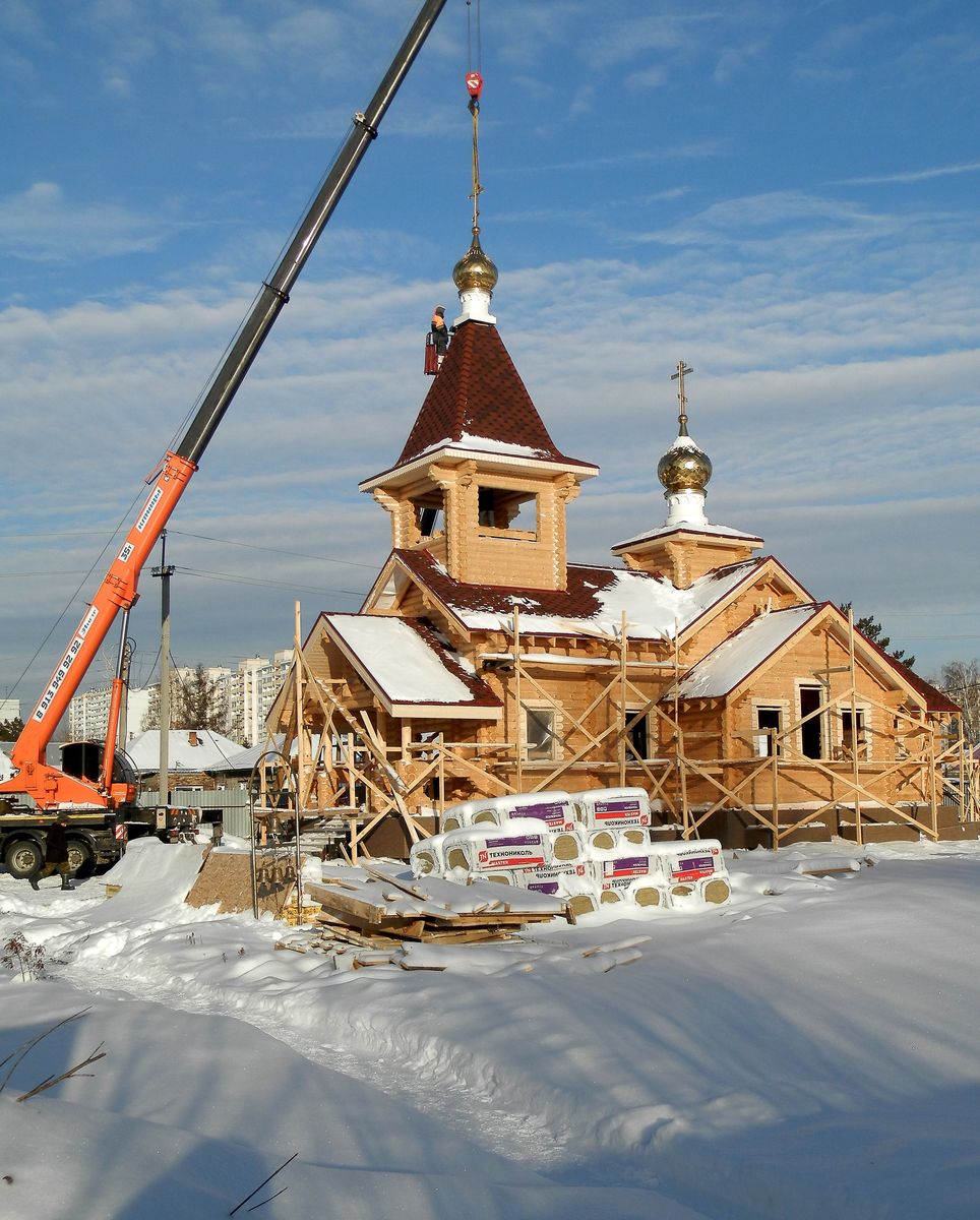 документальные фотографии. Церковь Георгия Победоносца в Северном, Новосибирск (Новосибирск, город, Новосибирская область)