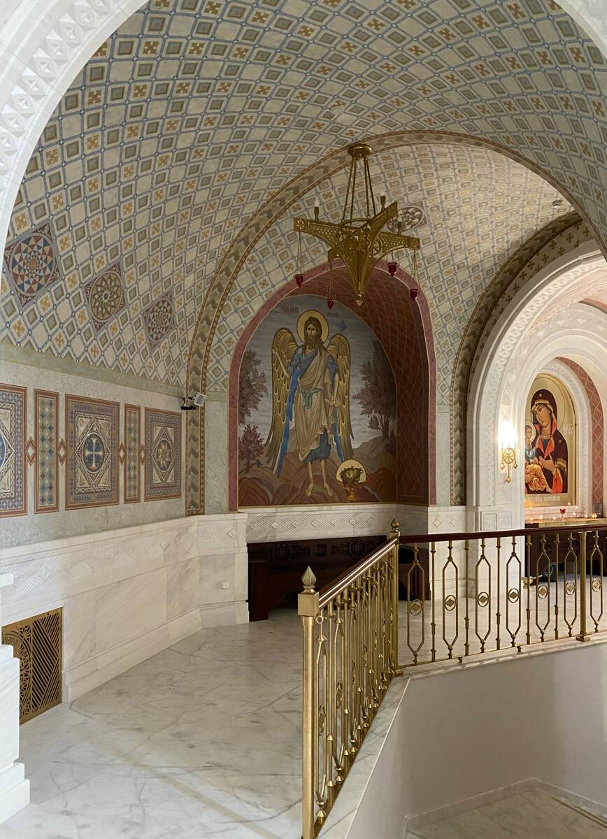 Церковь Владимира равноапостольного в Тушине, Покровское-Стрешнево (Северо-Западный административный округ (СЗАО), г. Москва). интерьер и убранство, Обходная галерея