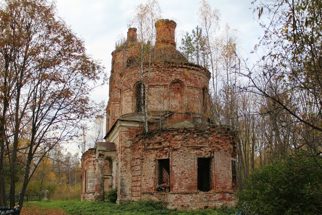 Церковь Казанской иконы Божией Матери, Носково (Сусанинский район, Костромская область). фасады
