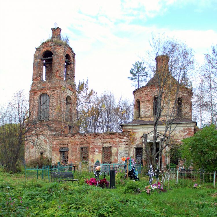 Носково. Церковь Казанской иконы Божией Матери. фасады