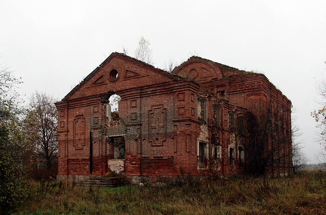 Крутец. Церковь Рождества Христова. фасады