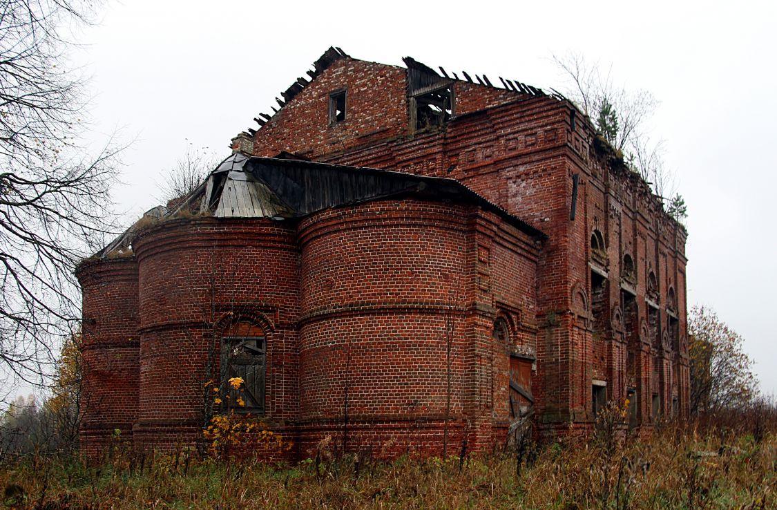 Церковь Рождества Христова, Крутец (Устюженский район, Вологодская область). фасады