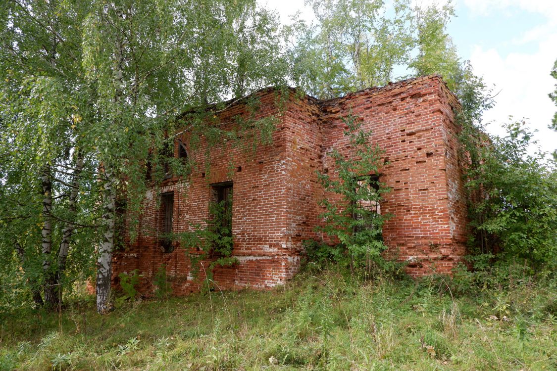 Нижнее Мошево. Церковь Николая Чудотворца. фасады