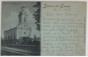 Церковь Успения Пресвятой Богородицы (утраченная), Тиражная почтовая открытка 1890-х годов<br>, Крайова, Долж, Румыния