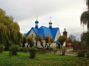 Церковь иконы Божией Матери "Знамение", На заднем плане - кирха св. Якоба<br>, Знаменск, Гвардейский городской округ, Калининградская область