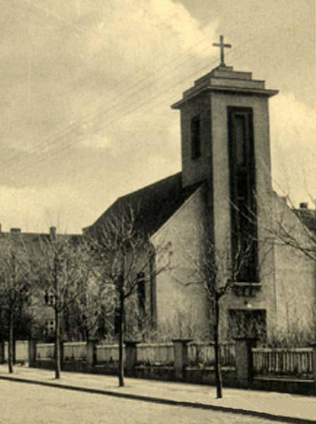 Церковь Сошествия Святого Духа, Нестеров (Нестеровский городской округ, Калининградская область). архивная фотография, Фото 1930-х годов из приходского архива