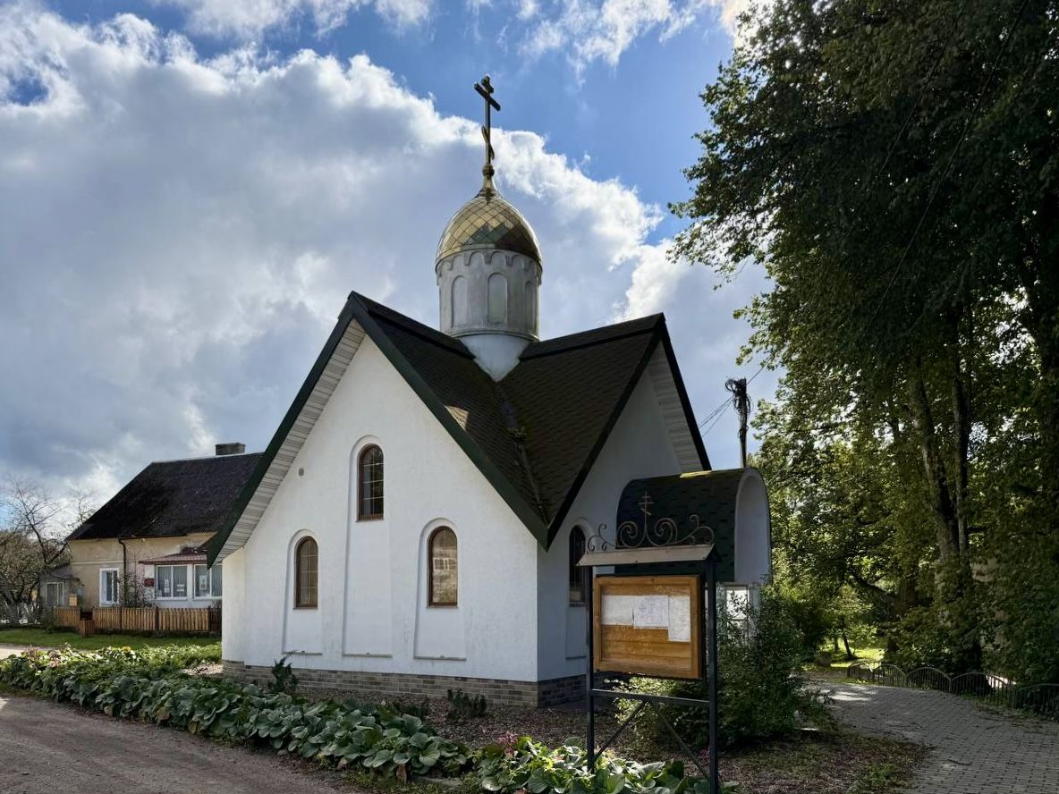 Часовня Георгия Победоносца, Краснолесье (Нестеровский городской округ, Калининградская область). фасады, Вид с северо-запада