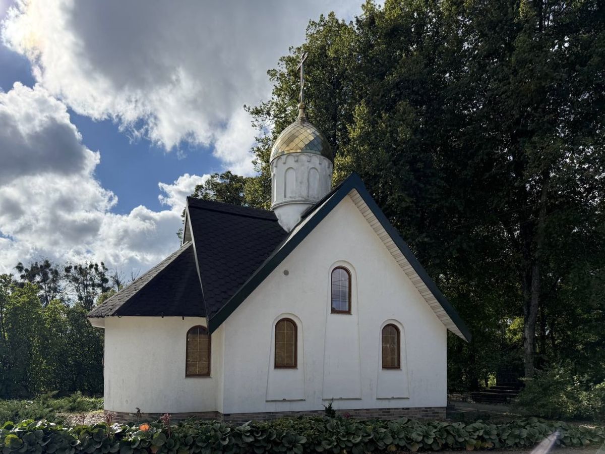 Часовня Георгия Победоносца, Краснолесье (Нестеровский городской округ, Калининградская область). фасады, Вид с севера