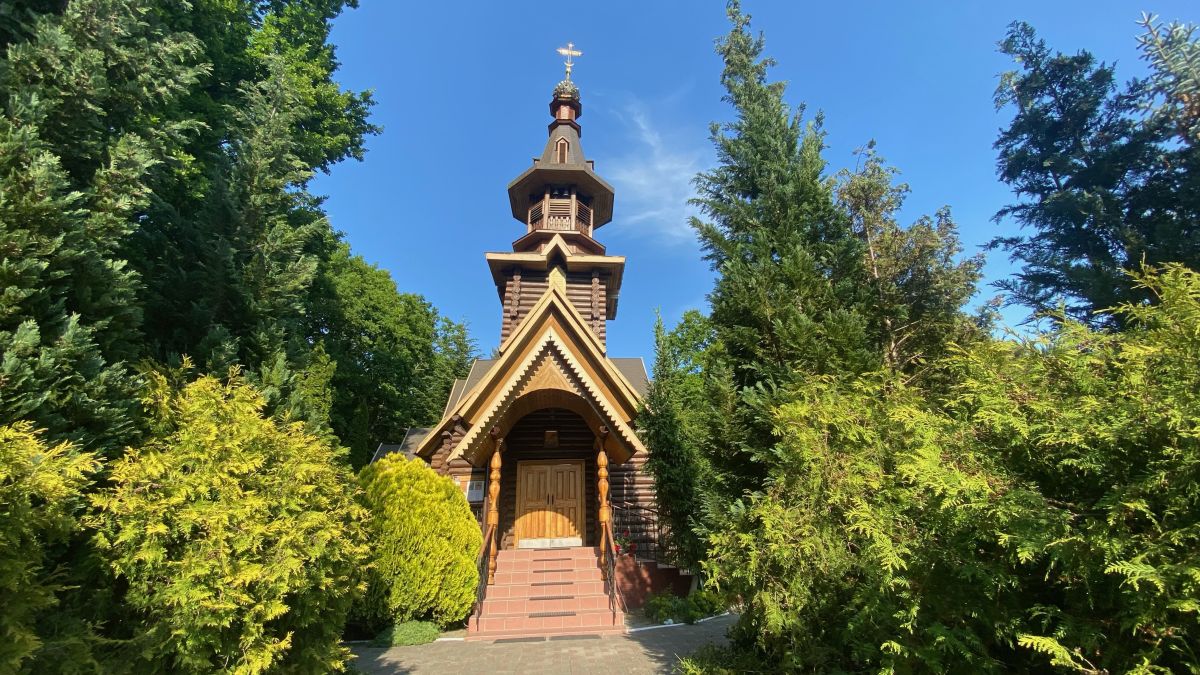 Церковь Димитрия Солунского в Береговом, Ладушкин (Ладушкинский городской округ, Калининградская область). фасады