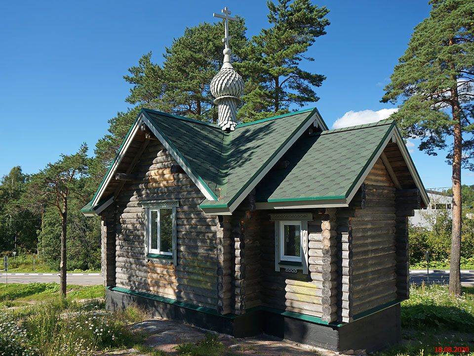 Хаапалампи. Часовня Зосимы, Савватия и Германа Соловецких. фасады