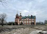 Церковь Сретения Господня, Церковь и приходской дом с юго-запада<br>, Калининград, Калининградский городской округ, Калининградская область