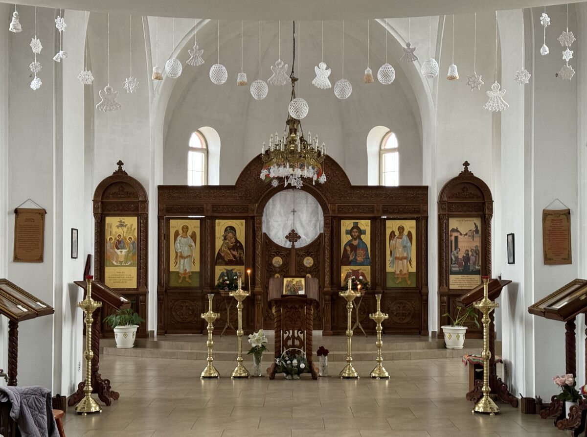 Церковь Сретения Господня, Калининград (Калининградский городской округ, Калининградская область). интерьер и убранство, Интерьер, вид от входа