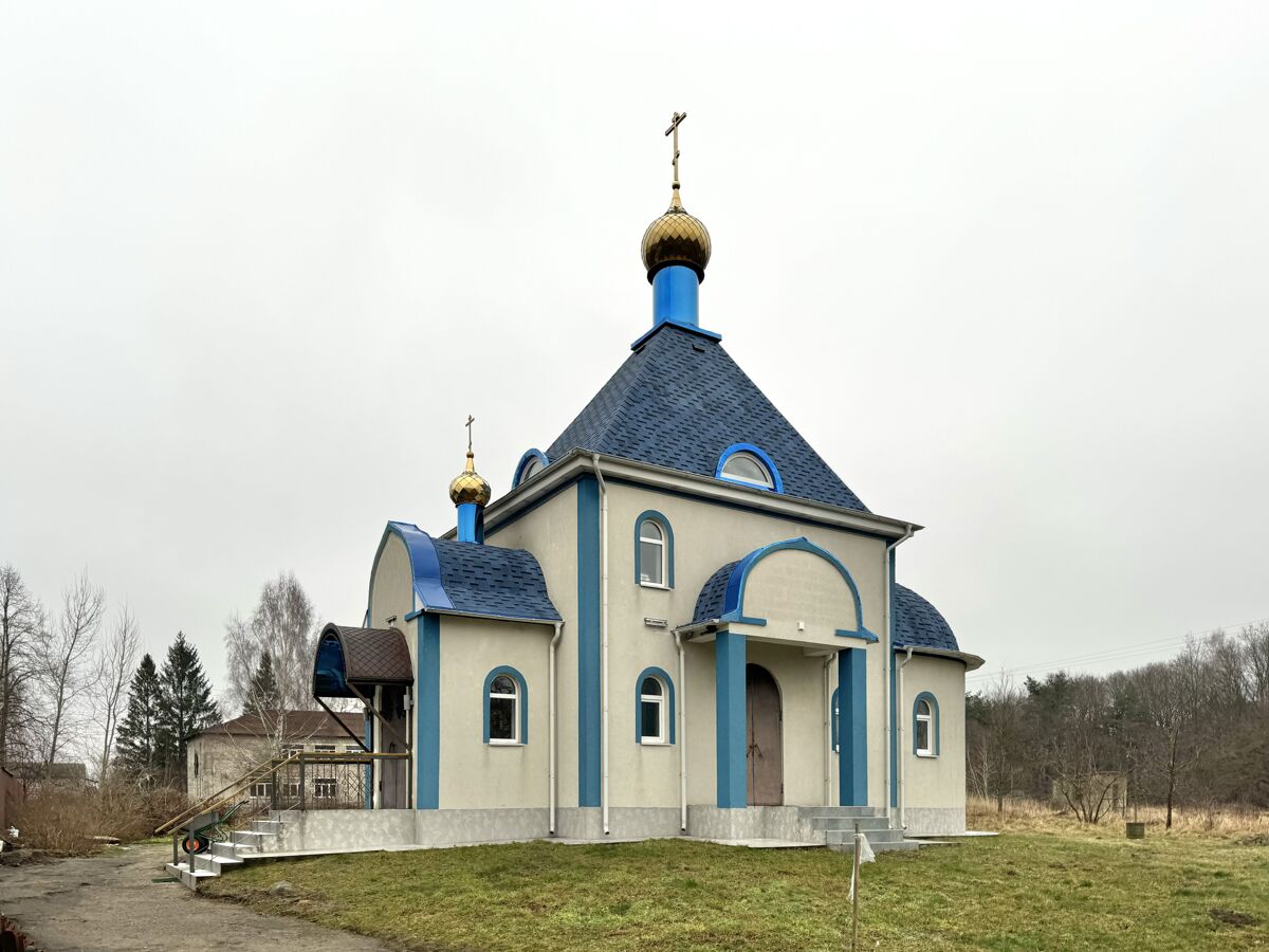 Церковь Серафима Вырицкого, Кострово (Зеленоградский городской округ, Калининградская область). фасады, Вид с юго-запада