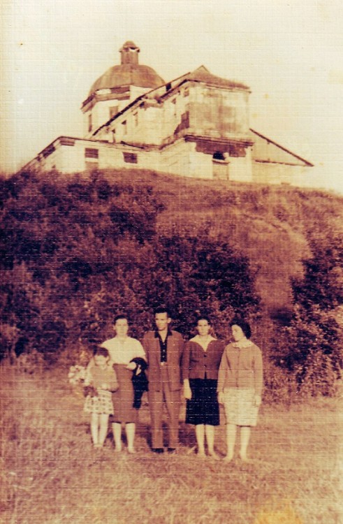 Дедовичи. Церковь Вознесения Господня на погосте Высокое. архивная фотография, Частная коллекция. Фото 1960-х годов