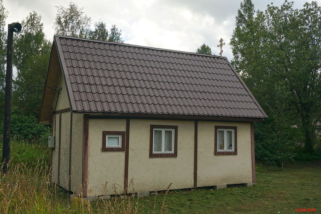 Церковь Георгия Победоносца (временная), Новая Ладога (Волховский район, Ленинградская область). фасады