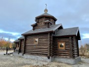 Церковь Уара Египетского на кладбище, , Оленегорск, Оленегорск, город, Мурманская область