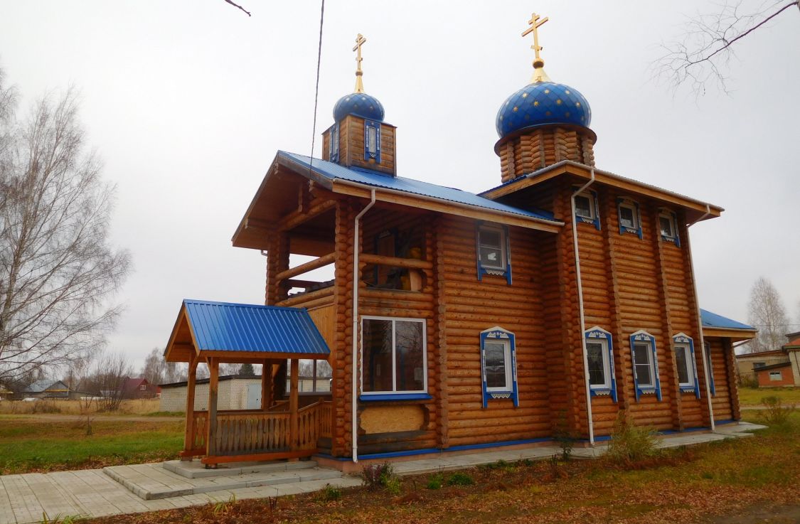Церковь Владимирской иконы Божией Матери, Кириково (Лысковский район, Нижегородская область). фасады