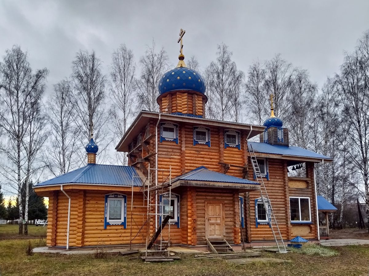 Церковь Владимирской иконы Божией Матери, Кириково (Лысковский район, Нижегородская область). фасады