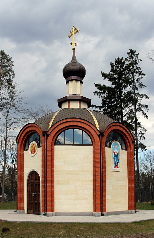 Храм-часовня Владимирской иконы Божией Матери, Юкки (Всеволожский район, Ленинградская область). фасады, Вид с юго-запада