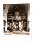Церковь Георгия Победоносца, Иконостас храма. Фото 1941 г. с аукциона e-bay.de<br>, Мангалия, Констанца, Румыния