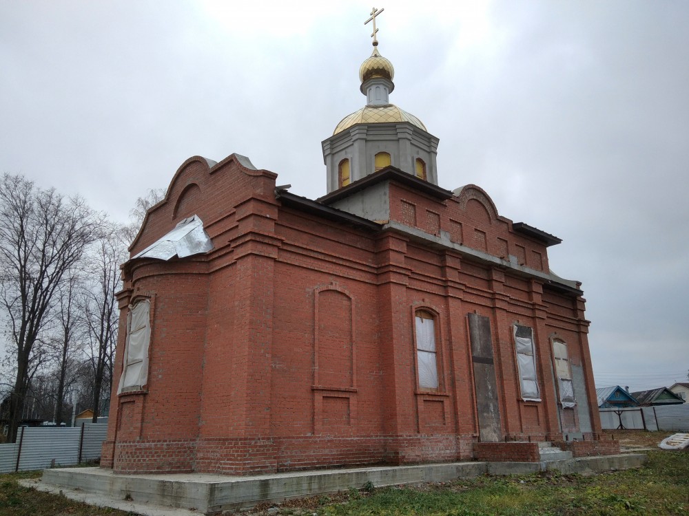 Церковь Димитрия Солунского (новая), Работки (Кстовский район, Нижегородская область). фасады