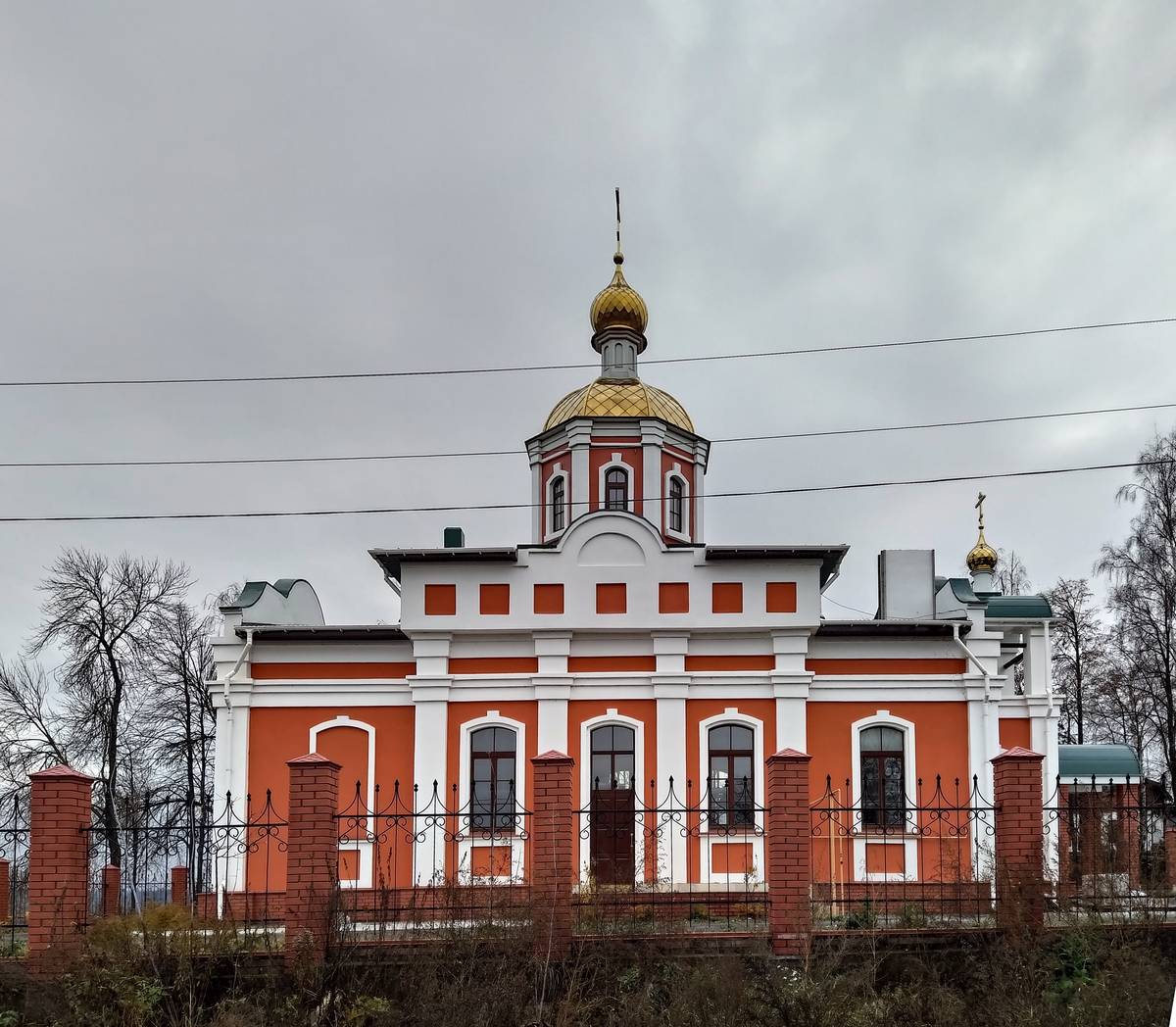 Церковь Димитрия Солунского (новая), Работки (Кстовский район, Нижегородская область). фасады