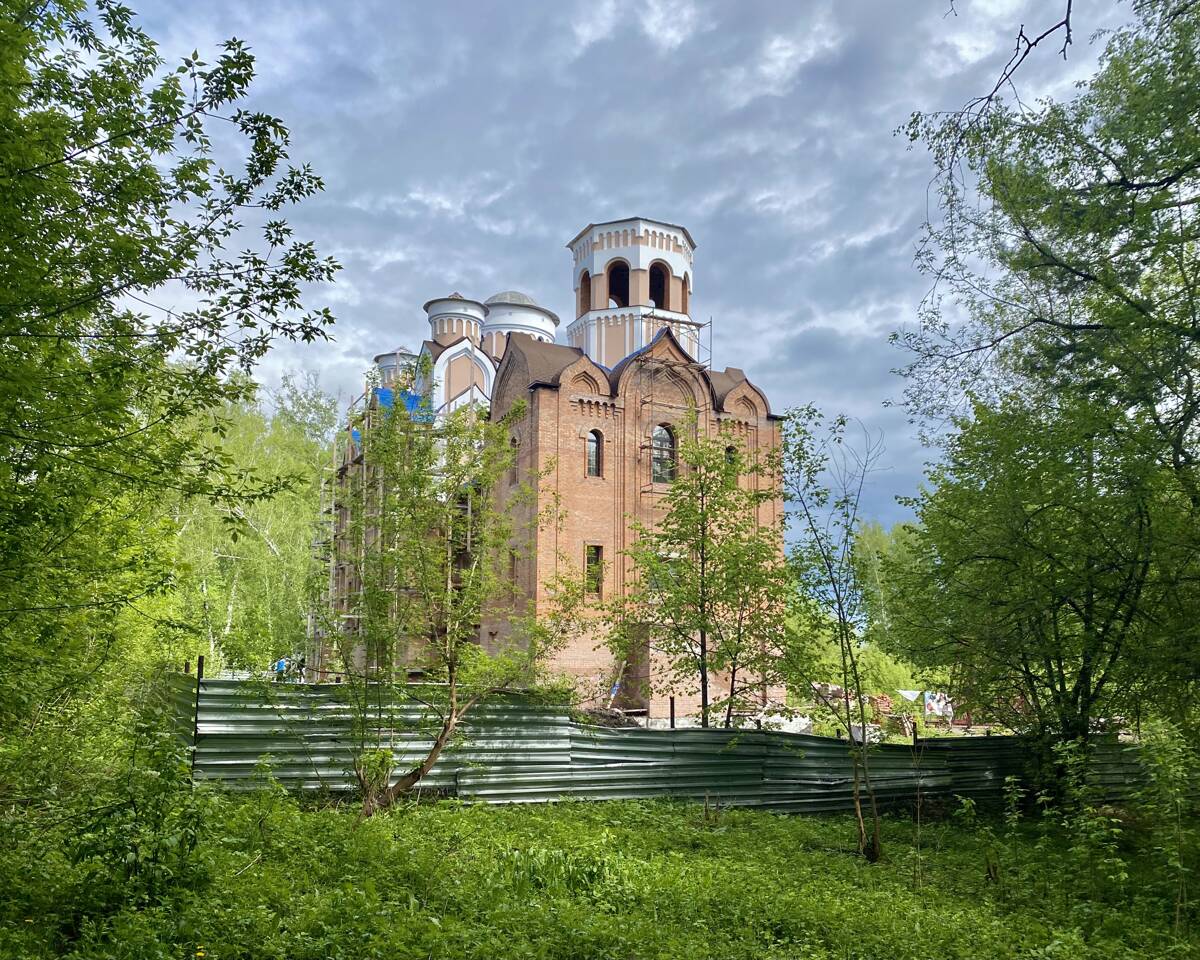 Церковь Макария Алтайского (Невского), Новосибирск (Новосибирск, город, Новосибирская область). документальные фотографии, Вид с СЗ