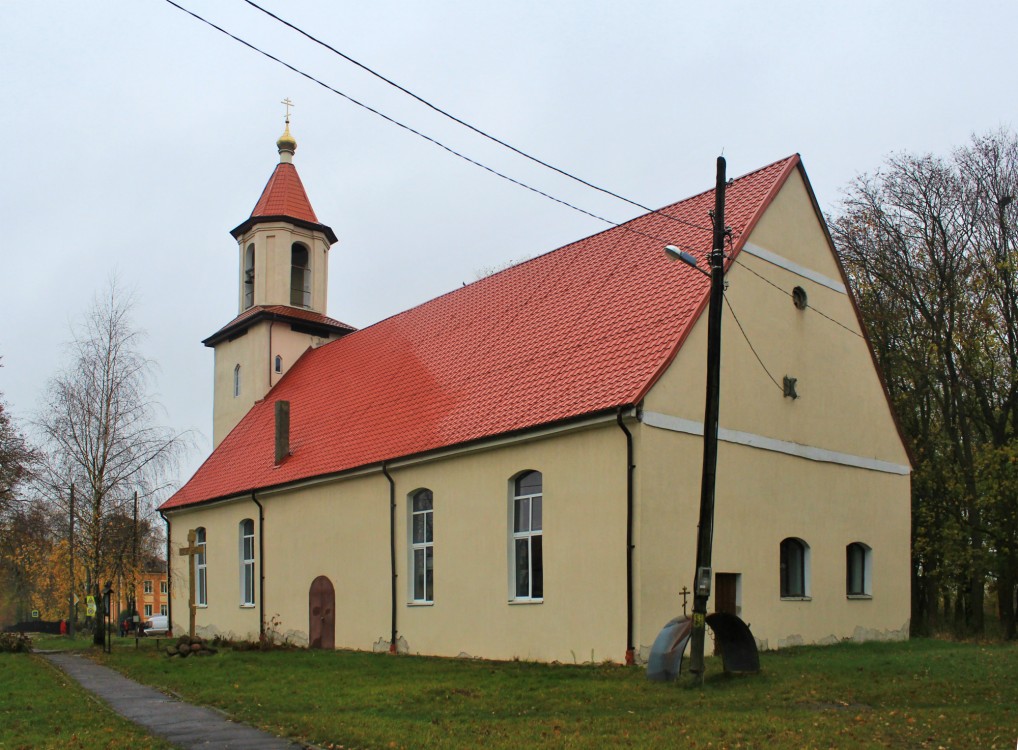Церковь Кирилла и Мефодия, Большаково (Славский городской округ, Калининградская область). фасады