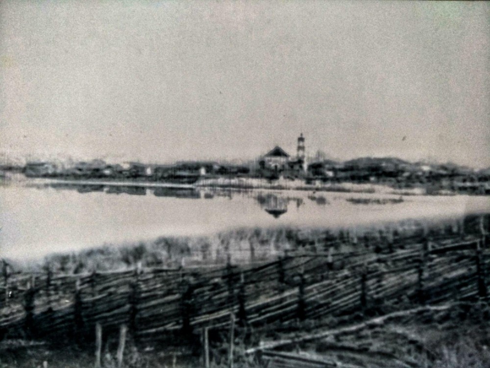 Берёзово. Церковь Воскресения Христова (единоверческая). архивная фотография, Старое фото из частного архива